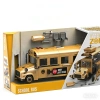Zhuozhan YW9099CDIY Disassembly and Assembly Sound and Light Inertial Model Car Compatible with small building blocks, flying birds, and yellow school bus model assembly toys Application Scenario